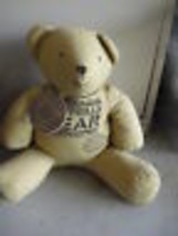 1985 Dakin No Frills Character Bear Stuffed Animal 11&quot; Tall with Hangtag - £18.20 GBP
