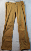 Pilcro and the Letterpress Pants Womens Size 28 Brown Cotton Pockets Belt Lops - £20.34 GBP