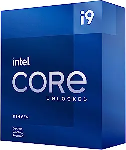 Intel Core i9-11900KF Desktop Processor 8 Cores up to 5.3 GHz Unlocked L... - £344.63 GBP
