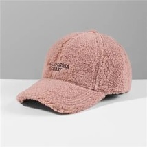 Embroidered Letter Baseball Cap Women&#39;s Autumn And Winter Casual Warm Hat Show F - £10.27 GBP