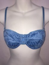 Biatta Bra 34C Strapless Convertible Underwire Blue with Sexy Call Me, Angel NWT - £10.82 GBP
