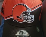 Cleveland Browns New Era Medium Large Fitted Hat - $27.10