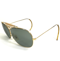 Vintage B&amp;L Ray-Ban Sunglasses Decot Shooter Gold Frames with Cable Arms - £187.17 GBP