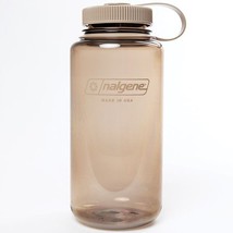 Nalgene Sustain 32oz Wide Mouth Bottle (Mocha) Recycled Reusable Brown - $15.78