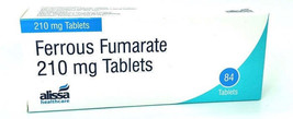 Ferrous Fumarate 210mg Iron Tablets x 6 Packs of 84 - £10.96 GBP