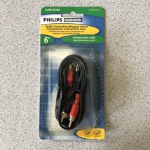 6 FT SHIELDED AUDIO CABLE, PHILIPS MAGNAVOX, PM62102, NEW In Box - £7.55 GBP