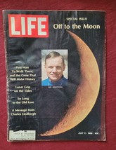 Life Magazine July 4 1969-Neil Armstrong First to Walk on the Moon-Vintage Ads - £18.36 GBP