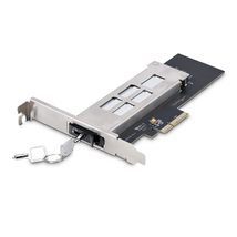 StarTech.com M.2 NVMe SSD to PCIe x4 Mobile Rack/Backplane with Removable Tray f - £100.71 GBP