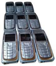 Lot of 9 Nokia 3120 GSM Triband Cell Phones AS IS Parts or Repair - $44.99