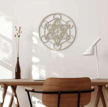 Archangel of Metatron Sacred Geometry Symbol Wall Art - £15.18 GBP