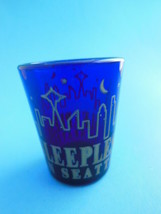 Cobalt Blue Seattle Washington Souvenir Shot Glass Sleepless in Seattle - $7.42