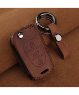 Car Leather Key Cover Case  For Kia Rio K2 K5 Sportage Sorento Hyundai i20 - £10.92 GBP