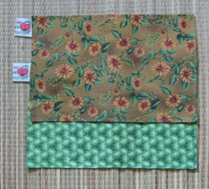 Rosin Cloth Set of Two For Fiddle/Violin/Flowers/FiddleBelle Brand/Made  - £3.98 GBP