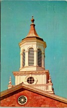 Princeton New Jersey NJ Alexander Hall Seminary Spire Vtg Chrome Postcard Q15 - $2.92