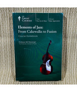 Elements of Jazz  From Cakewalks to Fusion Bill Messenger 8 DVDs &amp; Guide... - £11.63 GBP