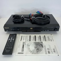 PANASONIC DVD-RV32 DVD PLAYER  Cords Remote Manual Tested Works Plays CDs - £38.04 GBP