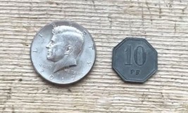 Heddernheimer Kupferwerk 10 Pfennig German Copper Factory Frankfurt Coin Token - £95.75 GBP