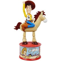 Disney Pixar Toy Story 2 McDonald&#39;s Toy WOODY &amp; BULLSEYE 8&quot; Candy Dispenser 1999 - £4.71 GBP