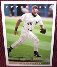 1993 Upper Deck #555 Frank Thomas Chicago White Sox - £3.51 GBP