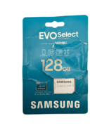 Samsung EVO Select 128GB microSDXC UHS I U3 V30 A2 Memory Card with SD A... - $283.67 MXN