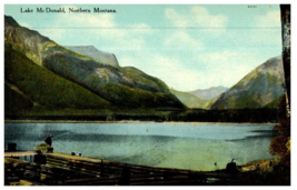 Lake McDonald Northern Montana Postcard - £17.79 GBP