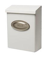 Gibraltar Mailboxes Designer Locking Medium Capacity Galvanized Steel Wh... - $44.83