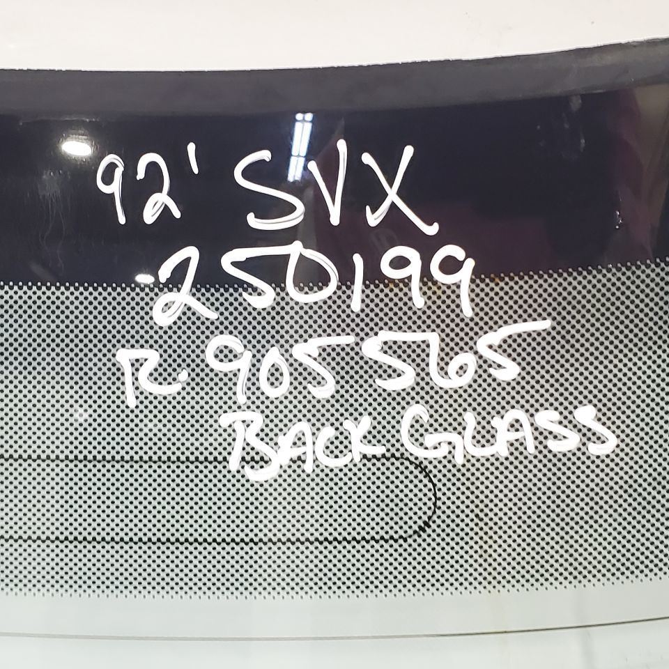 1992 1993 1994 1995 1996 1997 Subaru SVX OEM Rear Back Glass Item image 10