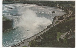 Vintage Postcard Horseshoe Falls from Skylon Tower Niagara Falls Canada - £5.40 GBP
