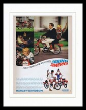 1966 Harley Davidson Sportcycle Framed 11x14 ORIGINAL Vintage Advertisement - $44.54