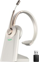 Bluetooth Headset Wireless Headphones with Microphone Noise Canceling USB Dongle - $116.08