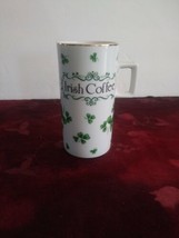 Vintage Lefton China Irish Coffee Tea Cup Clover Shamrock Hand Painted - £11.34 GBP