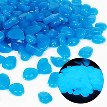 Glow in The Dark Pebbles/Glow Stones/Glowing Rocks Decor for Garden/COLOR Option - £9.15 GBP+
