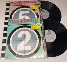 SFX SOUND EFFECTS Volumes 2 &amp; 5 Sound Effect Records 1970s Vinyl Record 33 - $24.55