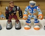 Mattel Fisher Price Secours Heroes Lot De 4 Vintage Action Figurines 6” - $24.65