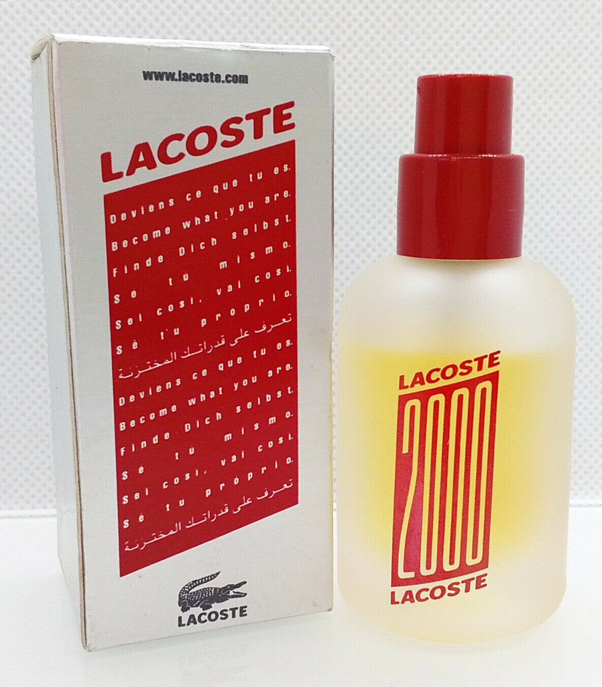 Primary image for 2000 by LACOSTE ✱ RARE Mini Eau Toilette Spray Miniature Perfume 15ml. 0.50fl.oz