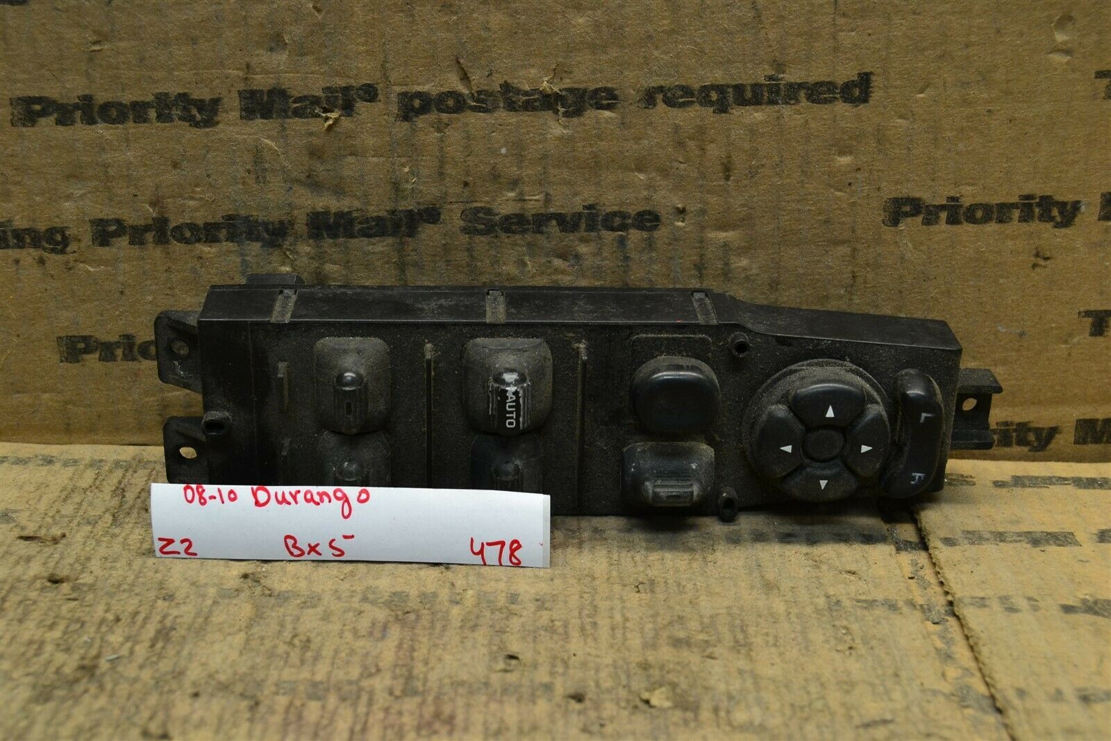 08-10 Dodge Durango Master Switch OEM Door Window Lock 39754D bx5 478-z2 - $4.99