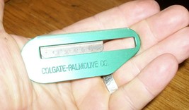 Old Patent Razor Blade Tool Colgate Palmolive Kenworth Milwaukee Wisconsin Knife - £47.09 GBP