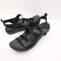 ecco  Jab Toggle Sandals Black Leather Adjustable Comfort Women’s EU 42 ... - $505.98 MXN