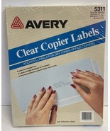 Avery 5311 33/Sheet 70/Pack 1 in. x 2.81 in. Copier Mailing Labels Clear... - $18.81 CAD