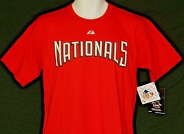 Stephen Strasburg T-Shirt Boys Large 14-16 Red Vintage Washington Nationals NEW - £11.29 GBP