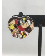 Alice In Wonderland - Queen &amp; King Of Hearts Disney Pin - Black Background - $13.47 CAD