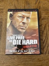 Live Free Or Die Hard Unrated DVD - £7.83 GBP