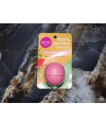 eos 100% Natural &amp; Organic Lip Balm- Strawberry Sorbet NEW - $134.78 MXN