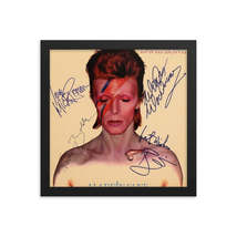 David Bowie signed &quot;Aladdin Sane&quot; album Reprint - £59.25 GBP