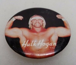 1985 Titan Sports Hulk Hogan Lapel Pin Button Rare - £6.22 GBP