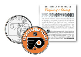 Philadelphia Flyers Nhl Hockey Pennsylvania Statehood Quarter Us Coin *Licensed* - £6.73 GBP