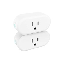 Smart Plug, Mini WiFi Outlet with Remote Control &amp; Timer F (2.4GHz Only,... - £15.45 GBP