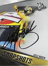 Autographed Kyle Busch 2014 Press Pass Racing Snapshots (2013 Watkins Glen Race - £57.52 GBP