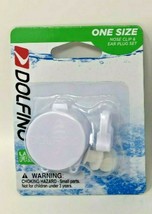 NEW Dolfino Nose Clip &amp; Ear Plugs With Carry Case Dive Gear LATEX FREE Comfort ! - £7.54 GBP