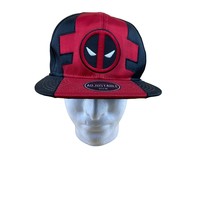 Marvel Deadpool Bioworld Original Snapback Adjustable Hat New Without tags - £13.29 GBP